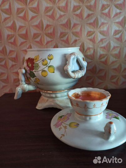 Ваза в виде самовара