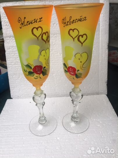 Свадебные бокалы