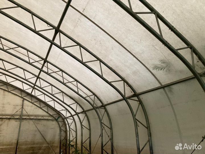 Тентованный ангар, металический каркас