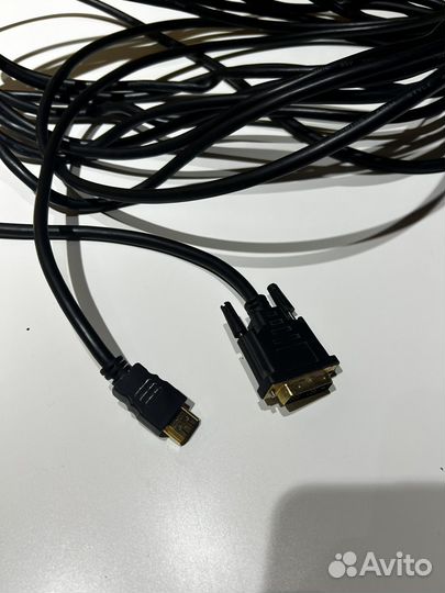 Кабель DVI - hdmi 10м