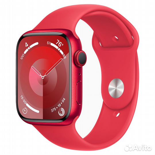 Apple Watch Series 9, GPS, 45 мм, (product) RED