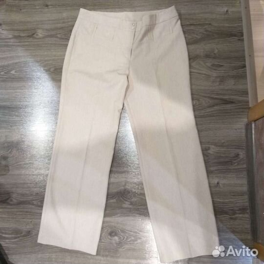 Классические бежевые брюки