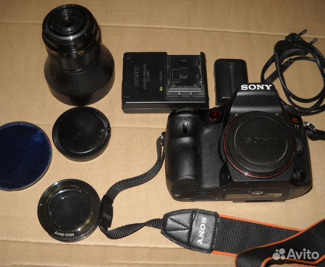 Продам фотоаппарат sony A77 с объективом