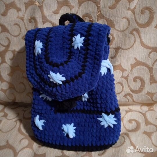 Рюкзак детский плюшевый