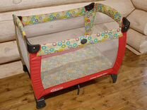 Манеж кровать graco contour electra vibe