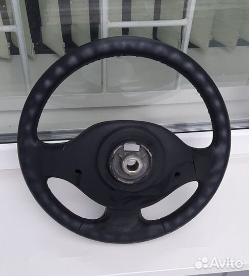 Renault Logan 1 руль кожа