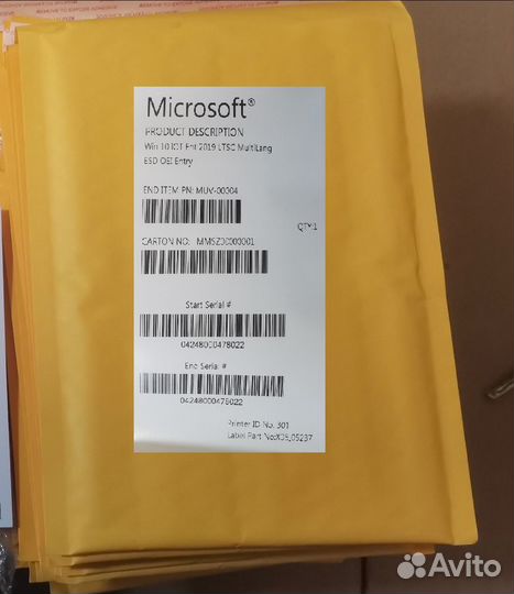 Windows ltsc 2019 2021 IoT Ent корпоративная