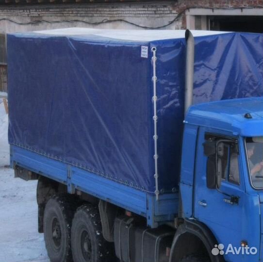 Полог на зерновозы, камазы, самосвалы с гарантией