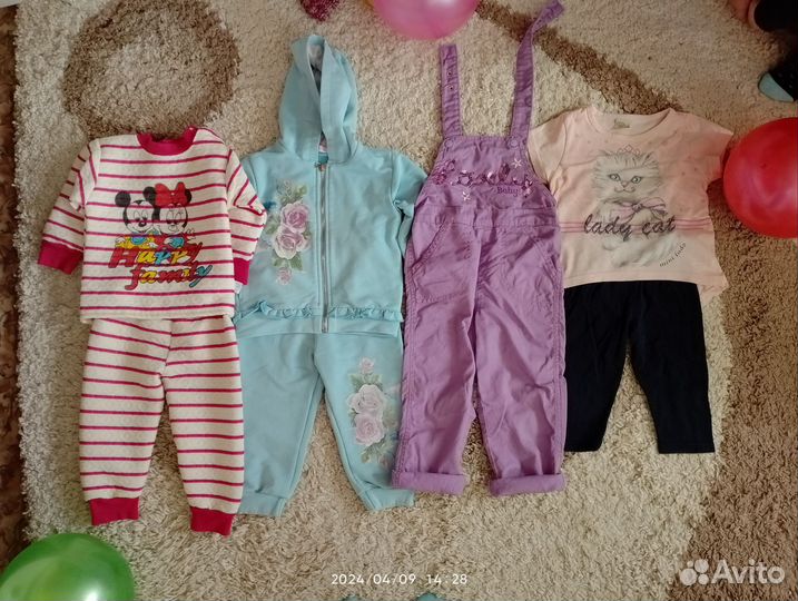 Детские вещи пакетом 74 80