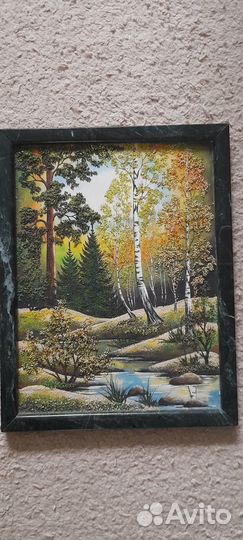 Картина на камне