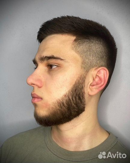 Модель на мужскую стрижку