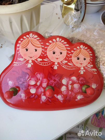 Вешалка ручная роспись