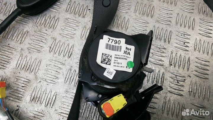 Ремень безопасности Chevrolet Aveo T250 рест. 2012