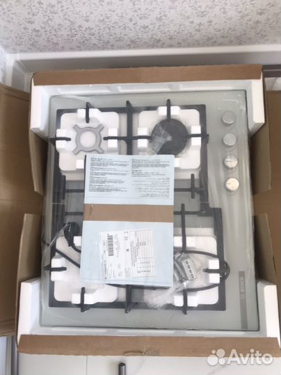 Газовая варочная панель 4 конфорки