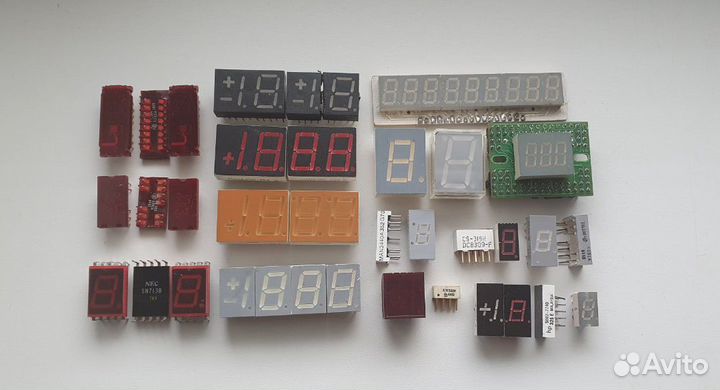 Семисегментные индикаторы