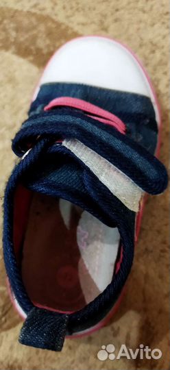 Кеды для девочки 22 размер