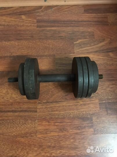 Гантель разборная