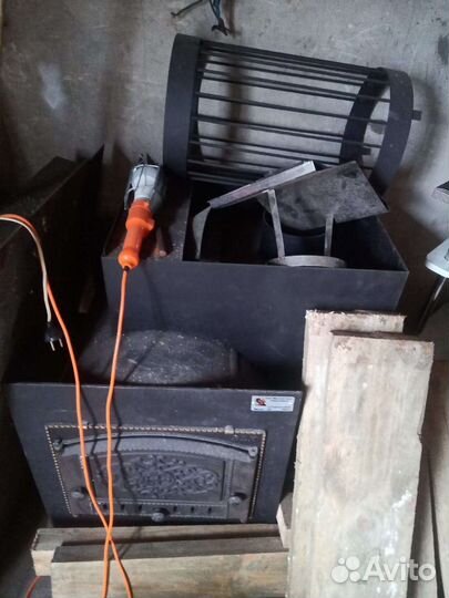 Печь банная на 3 помещения