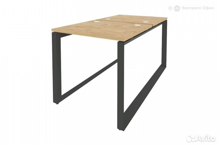 Стол-бенч двойной на О-образном м/к Onix O.MO-D.RS