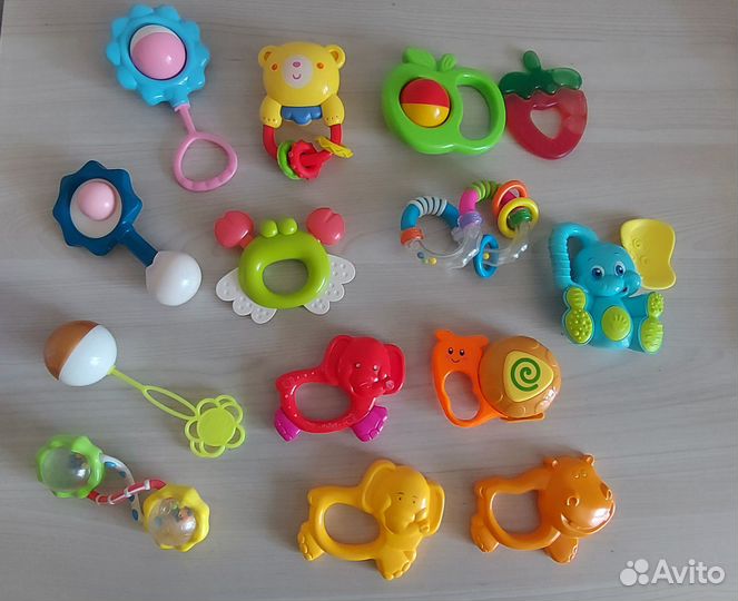 Погремушки, карточки