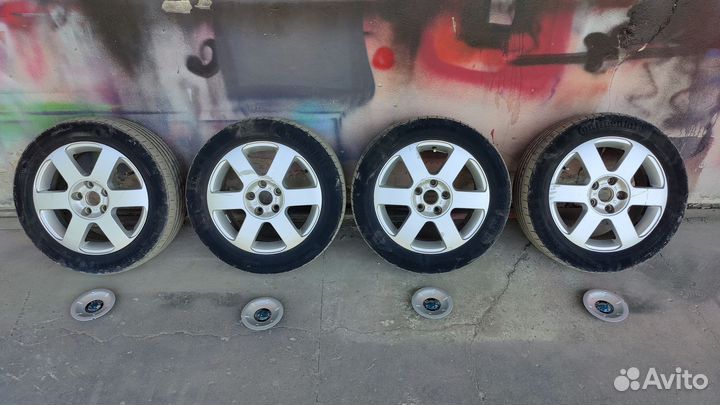 Колеса комплект 205/65/16 лето Skoda