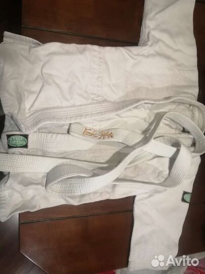 Кимоно, шлем, перчатки, защита