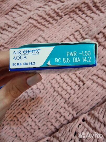 Линзы контактные