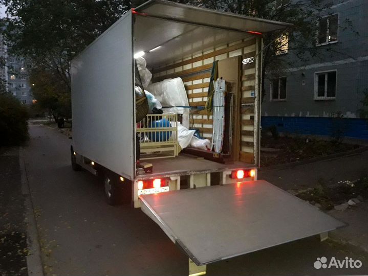 Переезды межгород газель фура от 500 кг