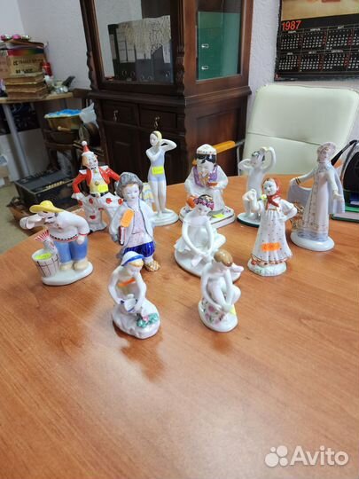 Фарфоровые статуэтки СССР