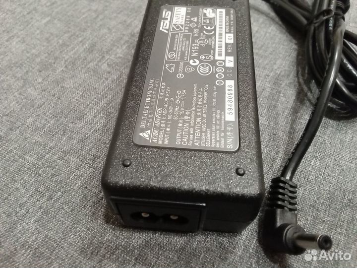 Зарядка для ноутбука Asus VivoBook S200E 19V 1.75A