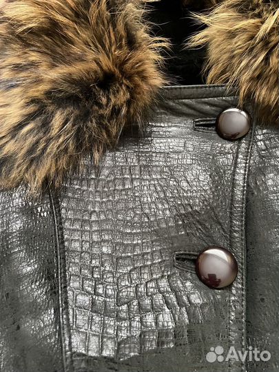 Дубленка натуральная 44 размер