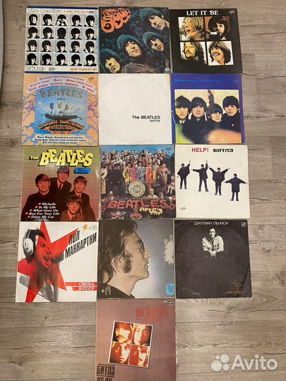 Пластинки The Beatles Битлз