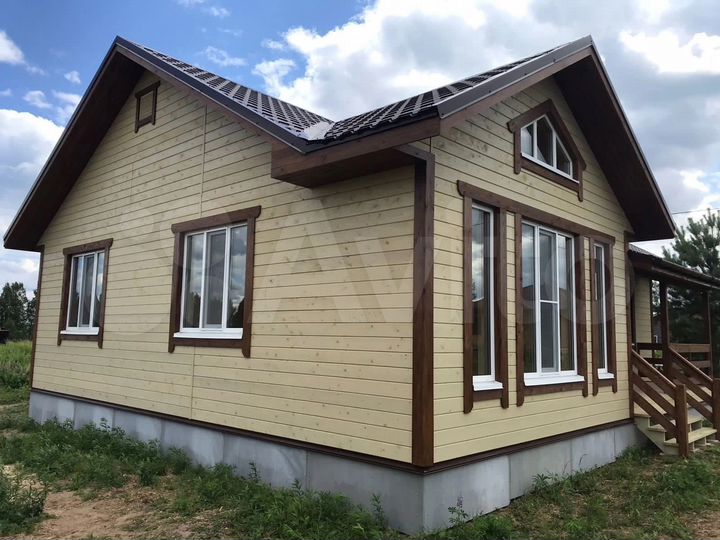 Дом 92 м² на участке 8 сот.