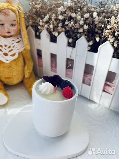 Свечи из воска ручной работы