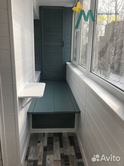 Шкаф на балкон под заказ