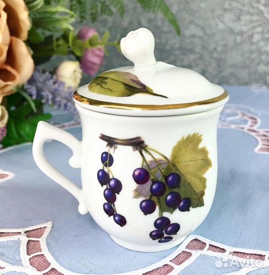 Кружечка фарфоровая для соусов, винтаж, Англия