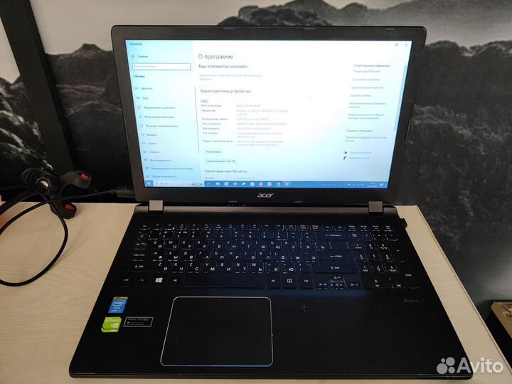 Ноутбук acer aspire v5