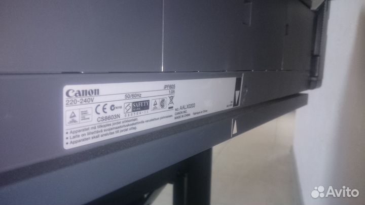 Продам плотер Canon IPF605