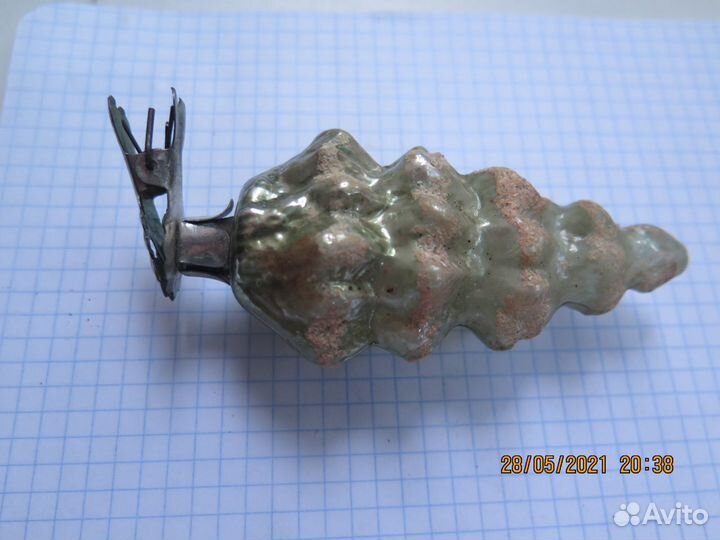 Елка Елочка Зеленая с инеем Елочная стеклянная Игр