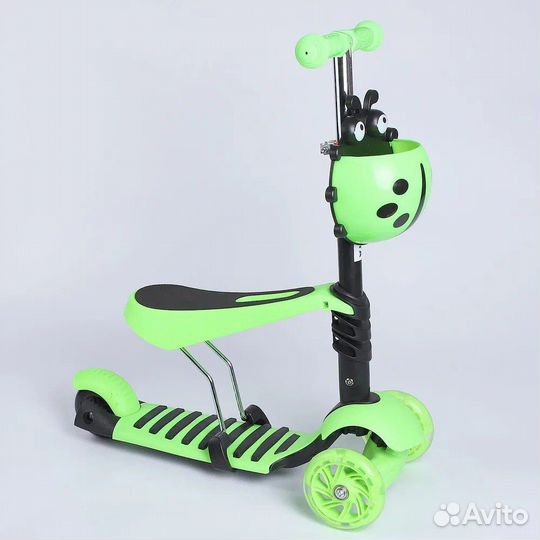 Самокат детский трехколесный/ Беговел/ Каталка