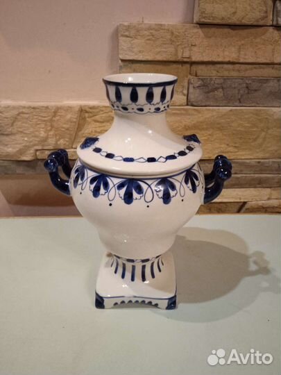 Самовар фарфоровый