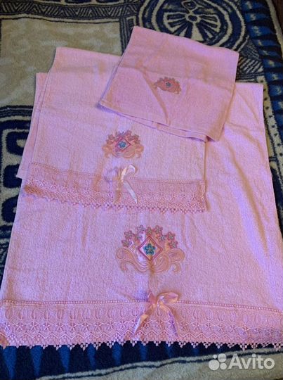 Набор махровых полотенец