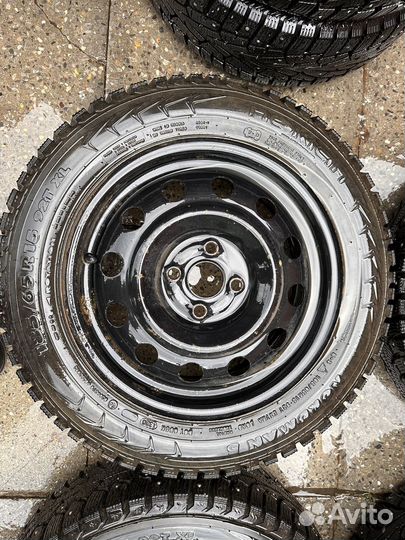 Колеса зимние nokian 185 65 r15 4x100