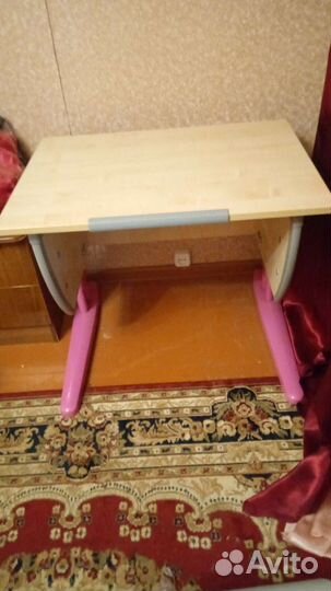 Детская растущая парта со стулом деми