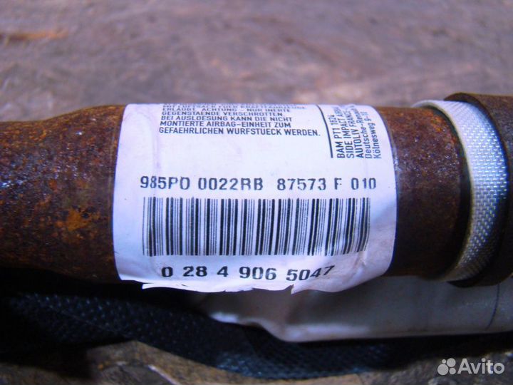 Renault Megane 3 Подушка безопасности шторка R