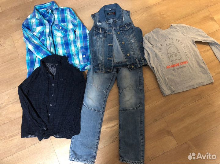 Пакет вещей на мальчика 134-140