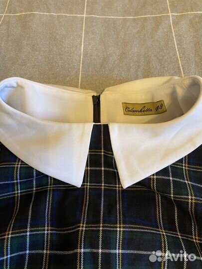 Платье женское в клетку