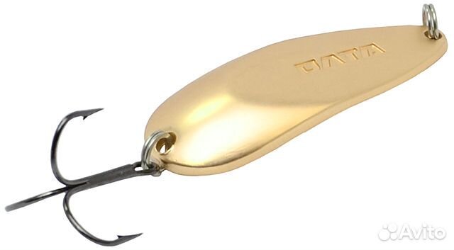 Блесна Олта Ильмень 22г 65мм матовое золото №1