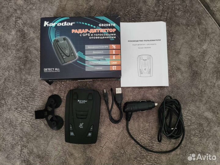 Радар детектор Karadar G820STR