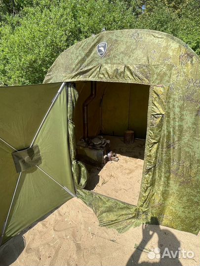 Походная баня с печкой аренда